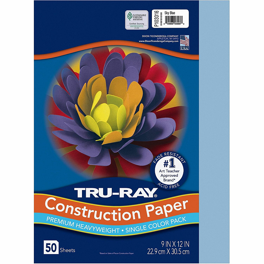 Tru-Ray Construction Paper (PAC103016)