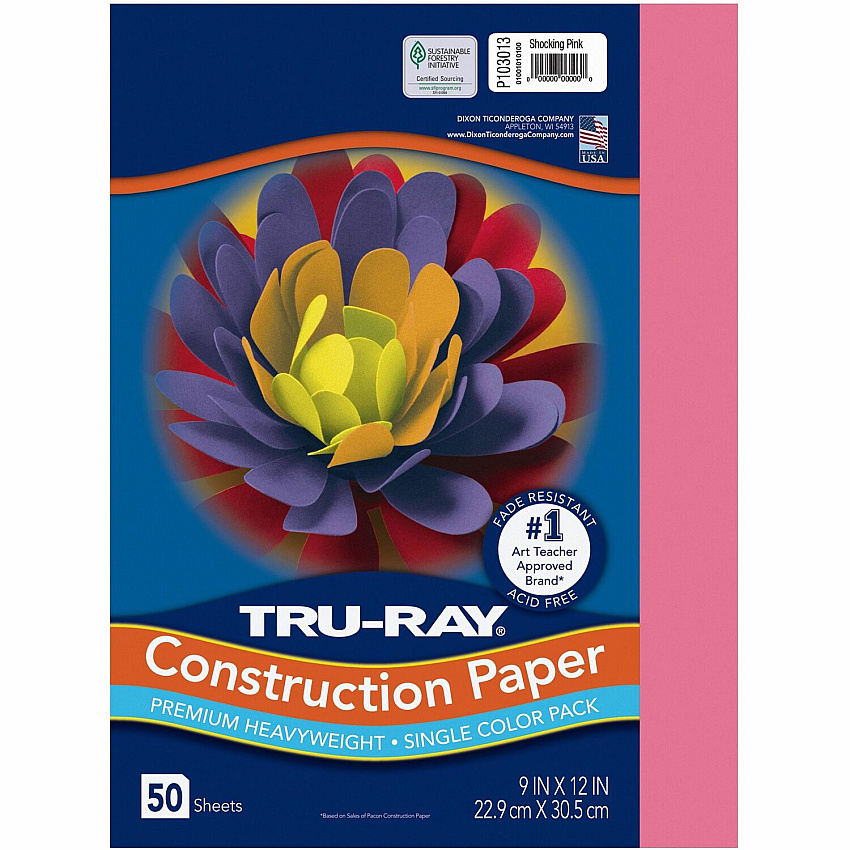 Tru-Ray Construction Paper (PAC103013)