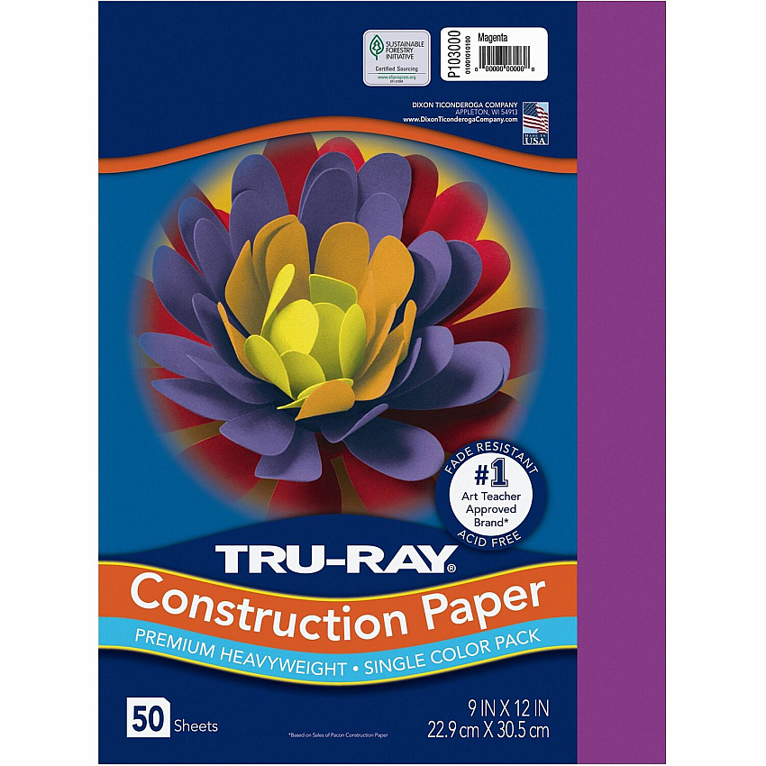 Tru-Ray Construction Paper (PAC103000)