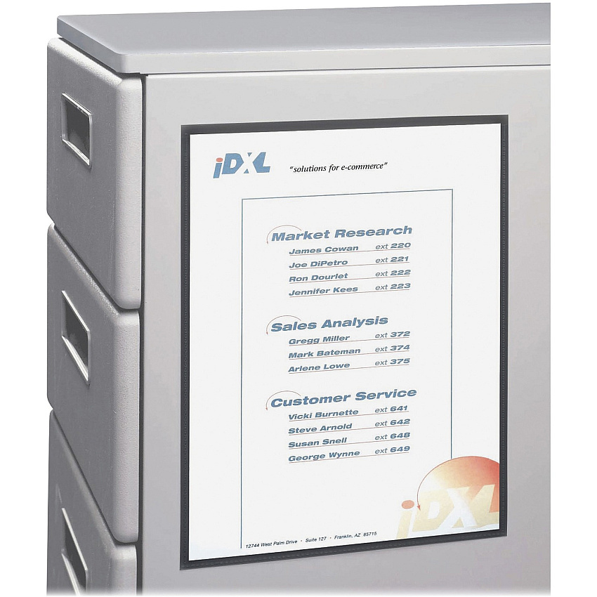 C-Line Cubicle Keepers Display Pockets for Metal Surfaces (CLI37991)
