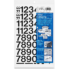 Chartpak Permanent Adhesive Vinyl Numbers (CHA01130)