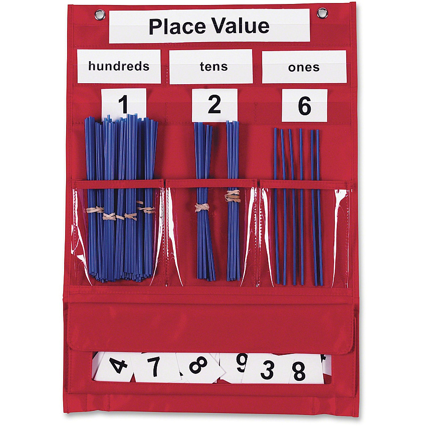 Learning Resources Counting/Place Value Pocket Chart (LRNLER2416)