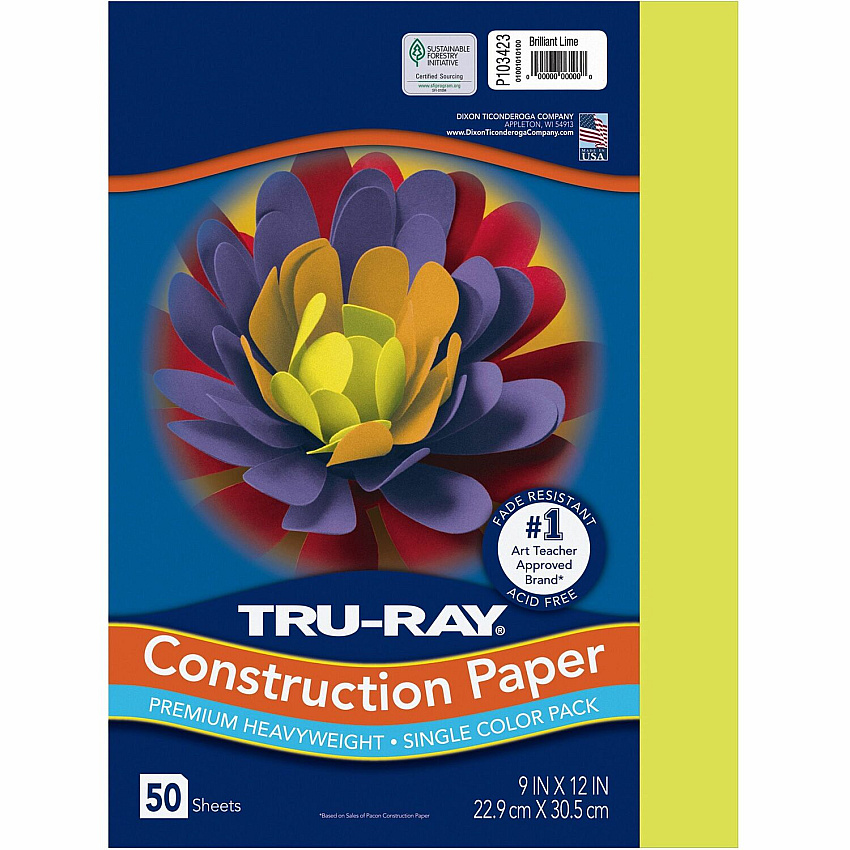 Tru-Ray Construction Paper (PAC103423)