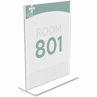deflecto Superior Image Double-Sided Sign Holder (DEF590801)