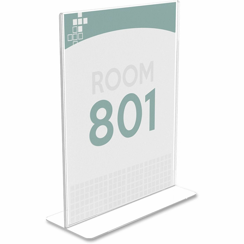 deflecto Superior Image Double-Sided Sign Holder (DEF590801)
