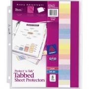 Avery Tabbed Sheet Protectors (74161)