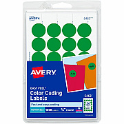 Avery Color-Coding Labels (AVE05463)