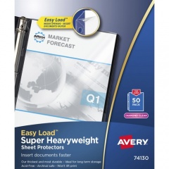 Avery Diamond Clear Heavyweight Sheet Protectors (74130)