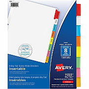 Avery Big Tab Insertable Extra-Wide Dividers (AVE11222)