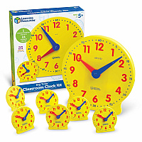 Learning Resources Classroom Clock Kit (LRNLER2102)