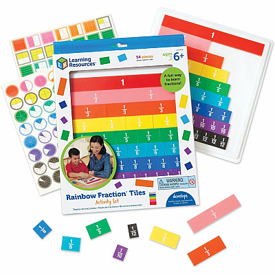 Rainbow Fraction Tiles (LRNLER0615)