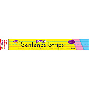 TREND 24" Multicolor Wipe-Off Sentence Strips (TEPT4002)