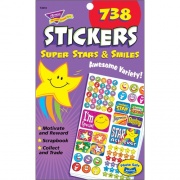 TREND Super Stars/Smiles Sticker Pad (T5010)