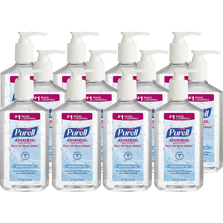 PURELL Hand Sanitizer Gel (GOJ365912CT)