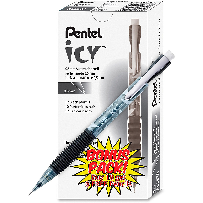 Pentel Icy Mechanical Pencil (PENAL25TASWSPR)