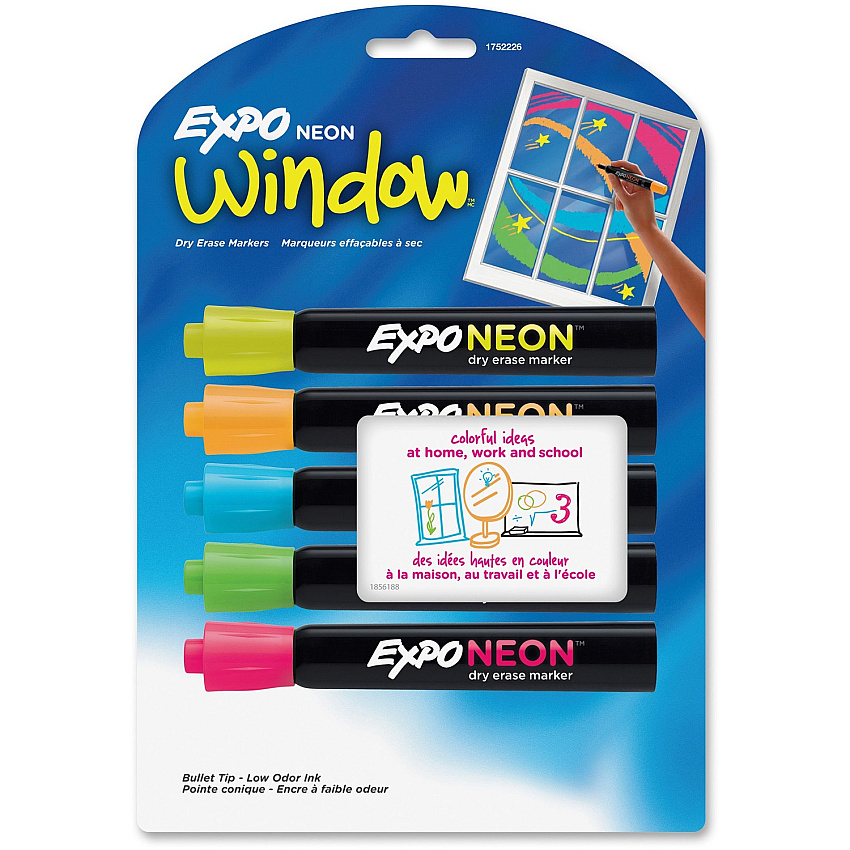 EXPO Neon Window Neon Dry-erase Markers (SAN1752226)