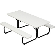 Iceberg IndestrucTable TOO 1200 Series 65923 Commercial Grade Picnic Table
