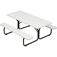 Iceberg IndestrucTable TOO 1200 Series 65923 Commercial Grade Picnic Table