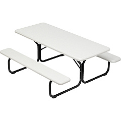 Iceberg IndestrucTable TOO 1200 Series 65923 Commercial Grade Picnic Table