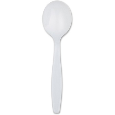 Dixie Heavyweight Disposable Soup Spoons by GP Pro (SH217)