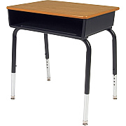 Virco 785 Open Front Student Desk with Book Box (785E084)