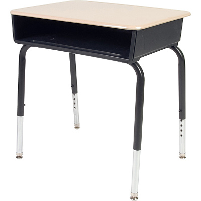 Virco 785 Open Front Student Desk with Book Box (785ME96)