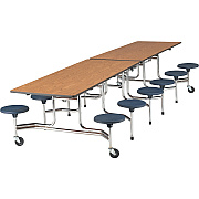 Virco MTS17291212 Mobile Stool Table (S172912C5184)
