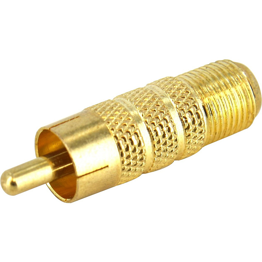 StarTech Rca To F Type Coaxial Adapter M/f (RCACOAXMF)