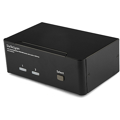StarTech 2 Port Dual Displayport Usb Kvm Switch (SV231DPDDUA)