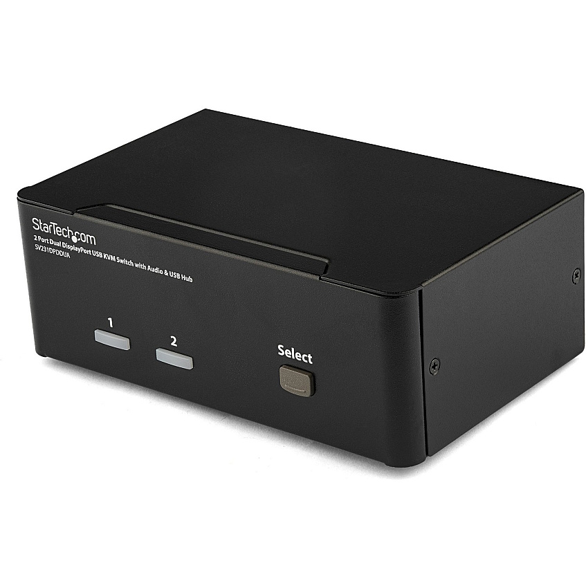 StarTech 2 Port Dual Displayport Usb Kvm Switch (SV231DPDDUA)