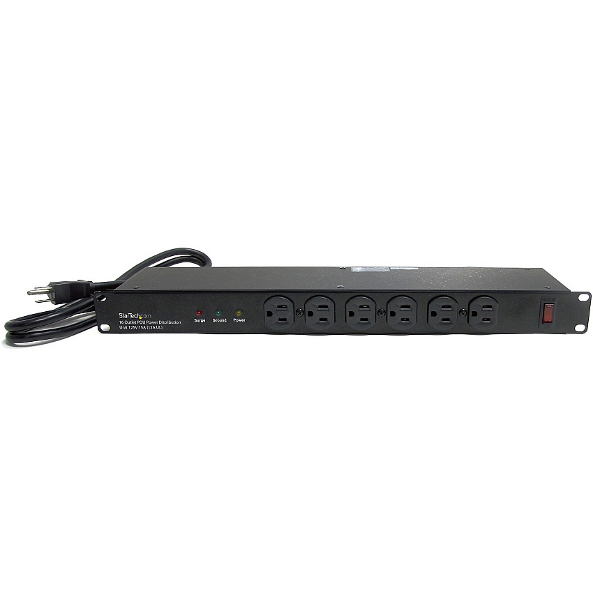 StarTech 16 Outlet Pdu Power Distribution Unit (RKPW161915)