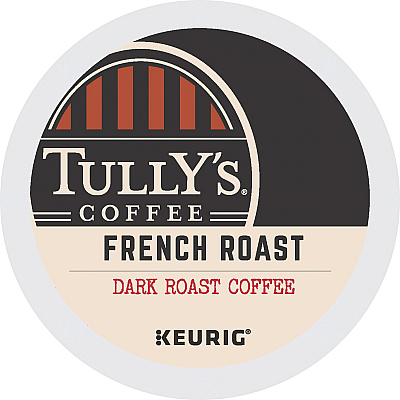 Tully's Coffee K-Cup French Roast Coffee (GMT192619)