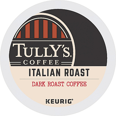 Tully's Coffee K-Cup Italian Roast Coffee (GMT193019)