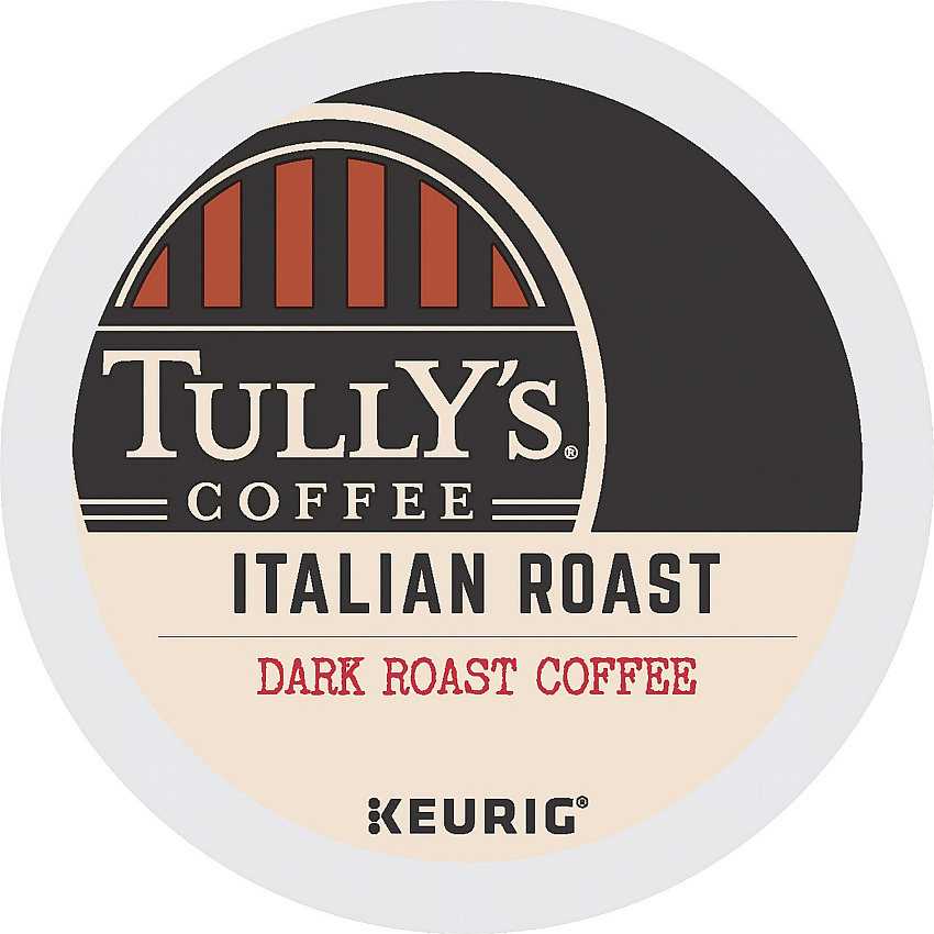 Tully's Coffee K-Cup Italian Roast Coffee (GMT193019)