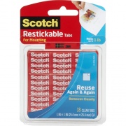 Scotch Restickable Mounting Tabs (R100)