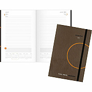 AT-A-GLANCE One-Day-Per-Page Planning Notebook, 9 x 6, Dark Brown/Orange Cover, 12-Month (Jan to Dec): 2026 (70620130)