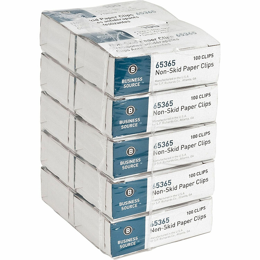 Business Source Non-Skid Paper Clips (BSN65365)