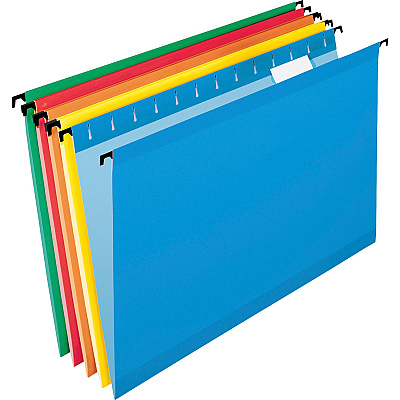 Pendaflex SureHook 1/5 Tab Cut Legal Recycled Hanging Folder (PFX615315ASST)