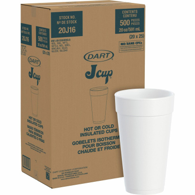 Dart Insulated Foam Cups (20J16)