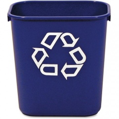 Rubbermaid Commercial 13 QT Standard Deskside Recycling Wastebasket (295573BE)