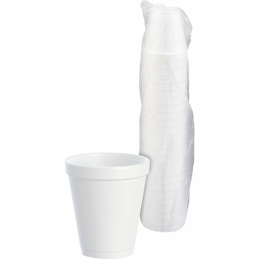 Dart 8 oz Insulated Foam Cups (DCC8J8)