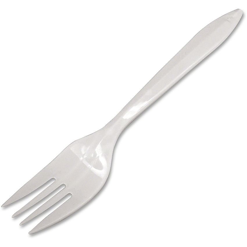 Dart Style Setter Medium-weight Plastic Cutlery (DCCF6BW)