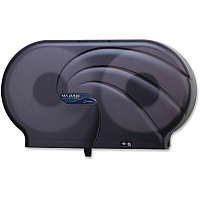San Jamar Twin 9" JBT Bath Tissue Dispenser (SJMR4090TBK)