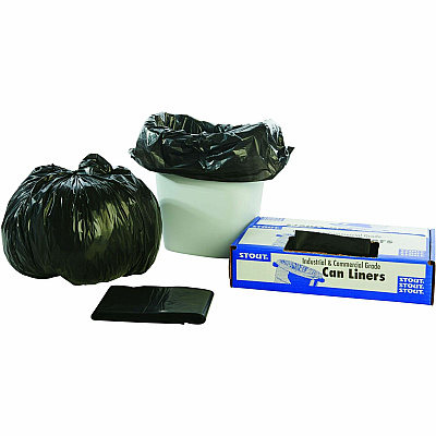 Stout by Envision by Envision by Envision Stout by Envision by Envision Recycled Content Trash Bags (STOT2424B10)