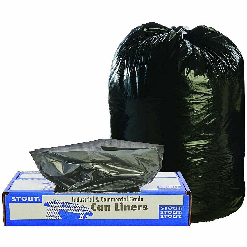 Stout by Envision by Envision by Envision Stout by Envision by Envision Recycled Content Trash Bags (STOT3860B15)