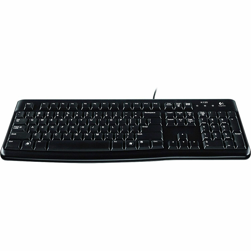 Logitech K120 Plug-and-Play USB Keyboard (LOG920002478)