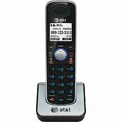 AT&T TL86009 DECT 6.0 Accessory Handset for AT&T TL86109, Black