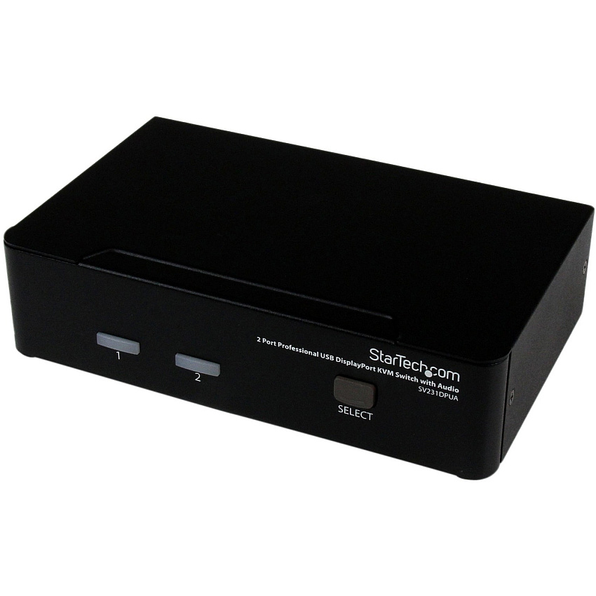 StarTech 2 Port Usb Displayport Kvm Switch (SV231DPUA)