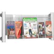 Safco Elegant Luxe Magazine Wall Rack (4133SL)