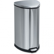 Safco Hands-free Step-on Stainless Receptacle (9687SS)